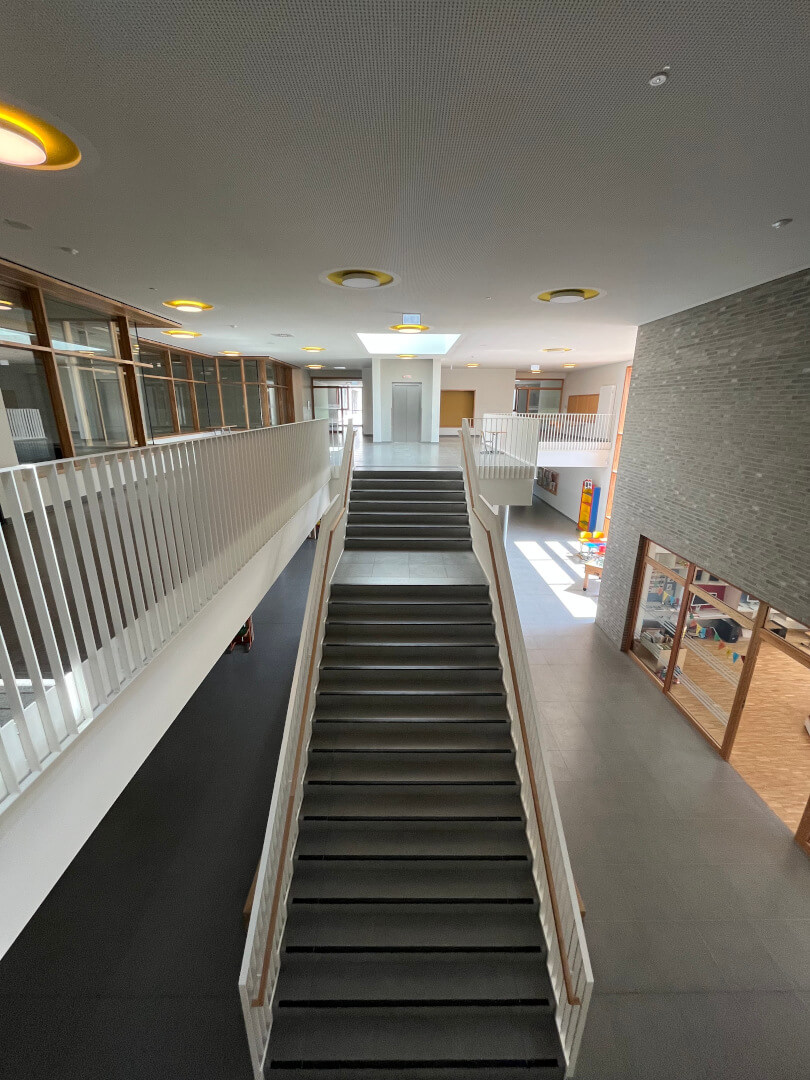 Ingenieurgruppe BAC Aktuelles Tag der Architektur 2023 Grundschule Treppe