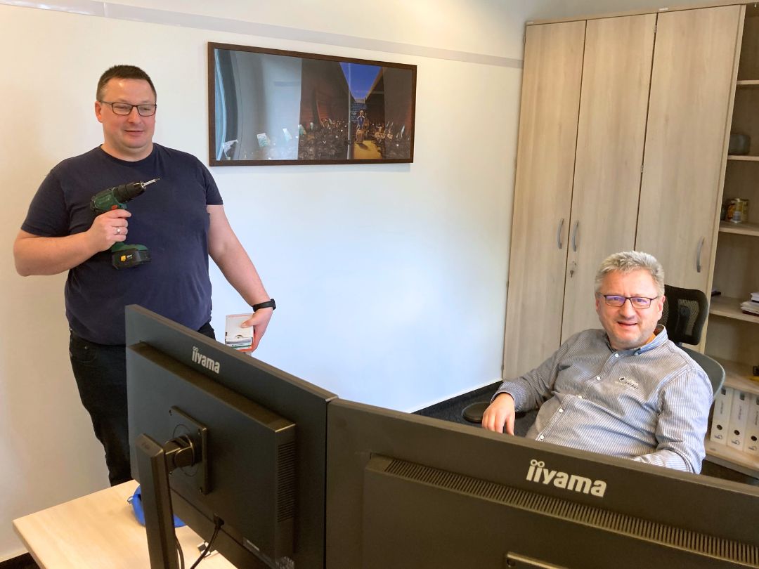 Neues Büro am Standort Berlin