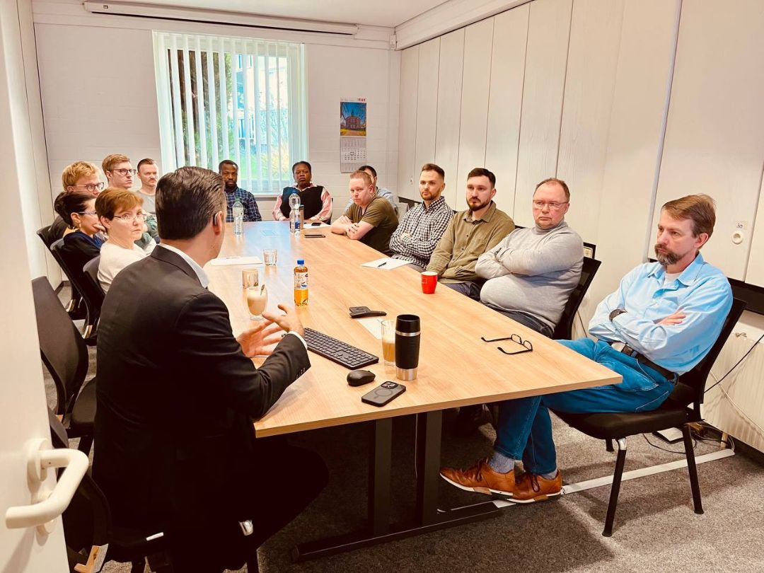 Jahresauftaktmeeting im Bielefelder Büro