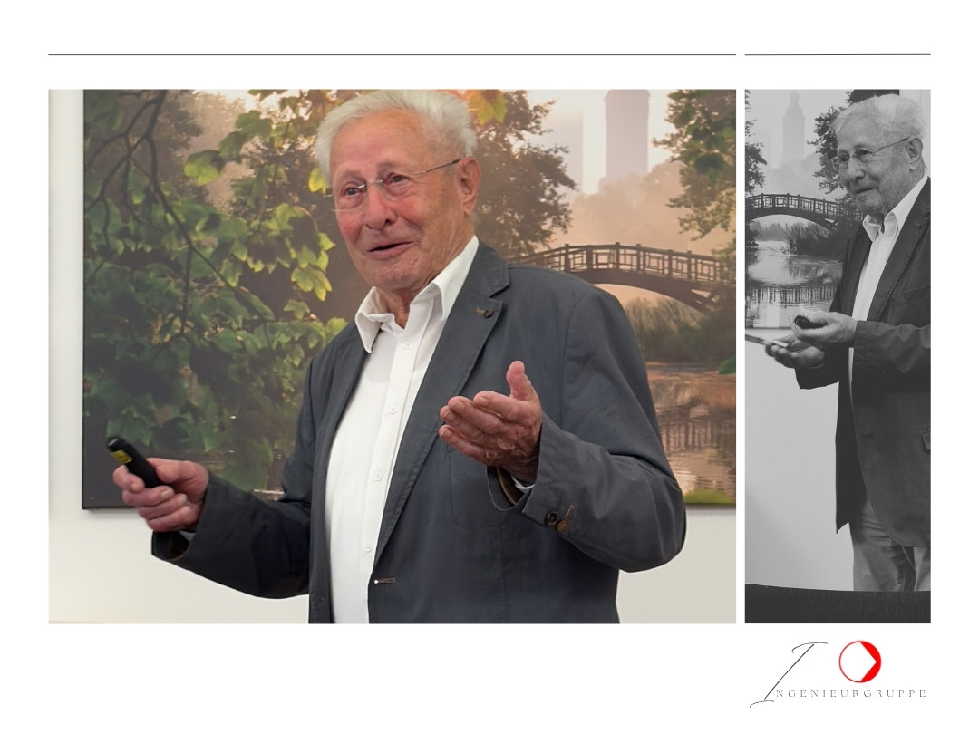 Vater und ehemaliger Kollege unseres frischgebackenen Ruheständlers