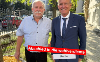 Abschied in den Ruhestand