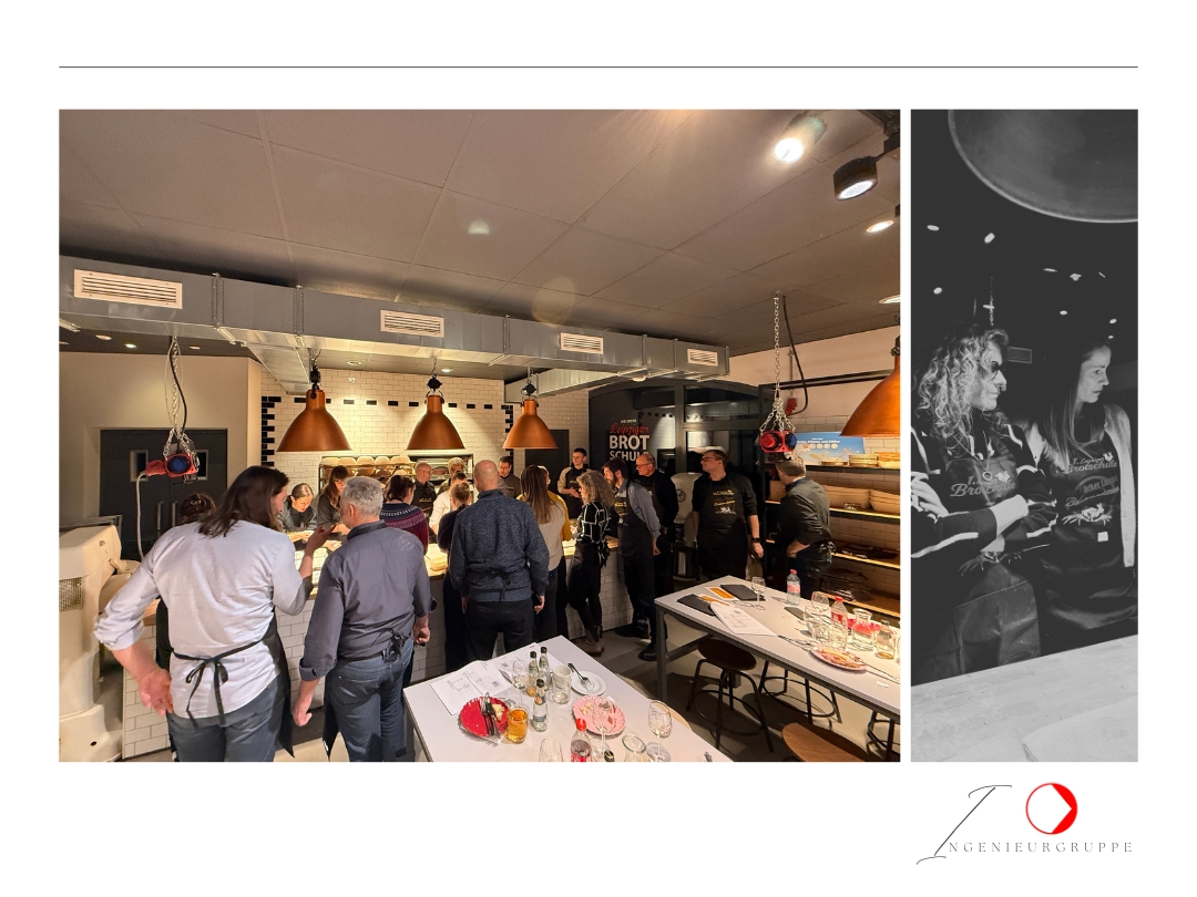 gespannt lauschten alle dem Bäckermeister