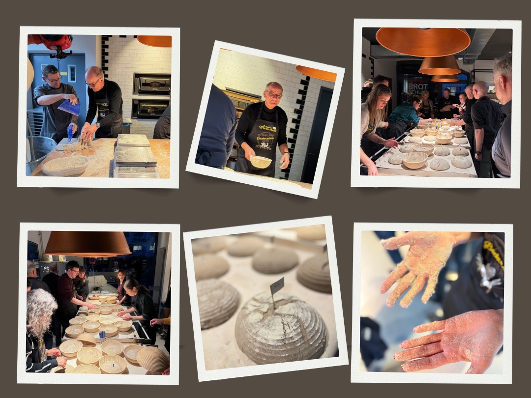 Neujahrsfeier in der Brotbackschule Leipzig