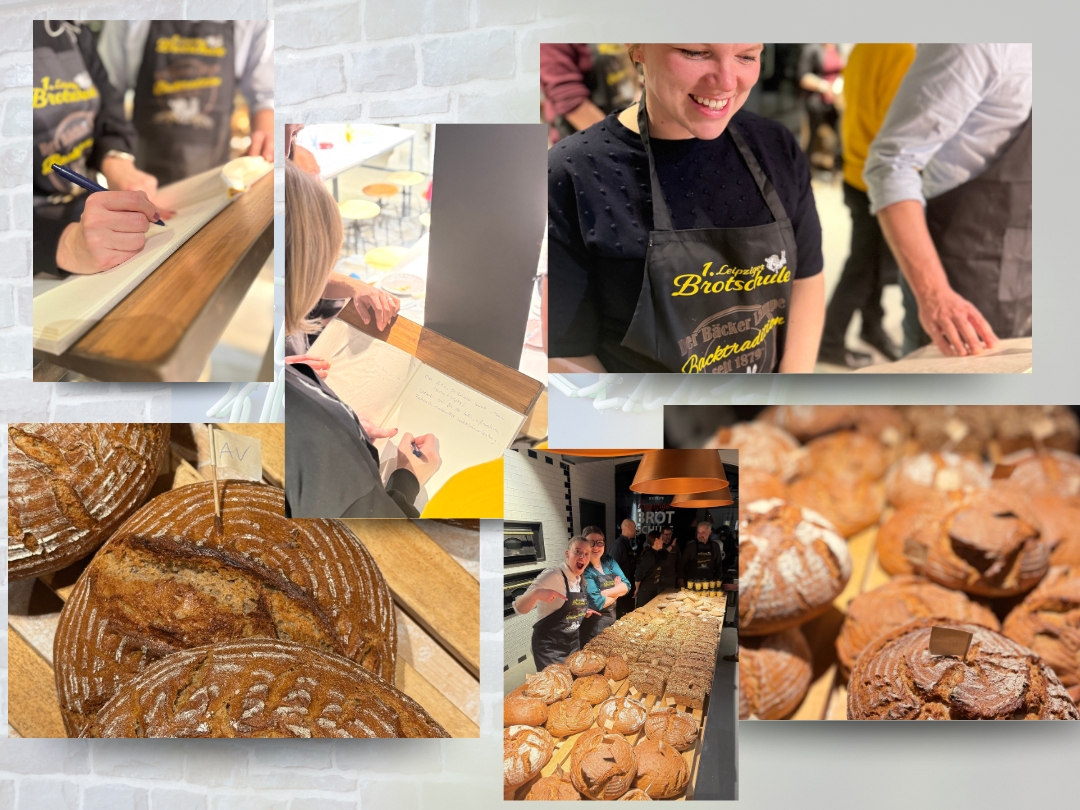 Die frisch gebackenen Brote können sich sehen lassen